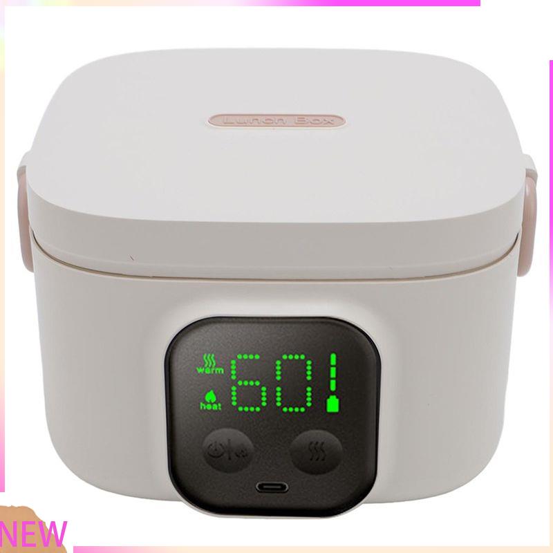 Portable Food Warmer - B15C 急速加熱 500ml スマート恒温ボウル フードウォーマー 304ステンレス鋼ライニング