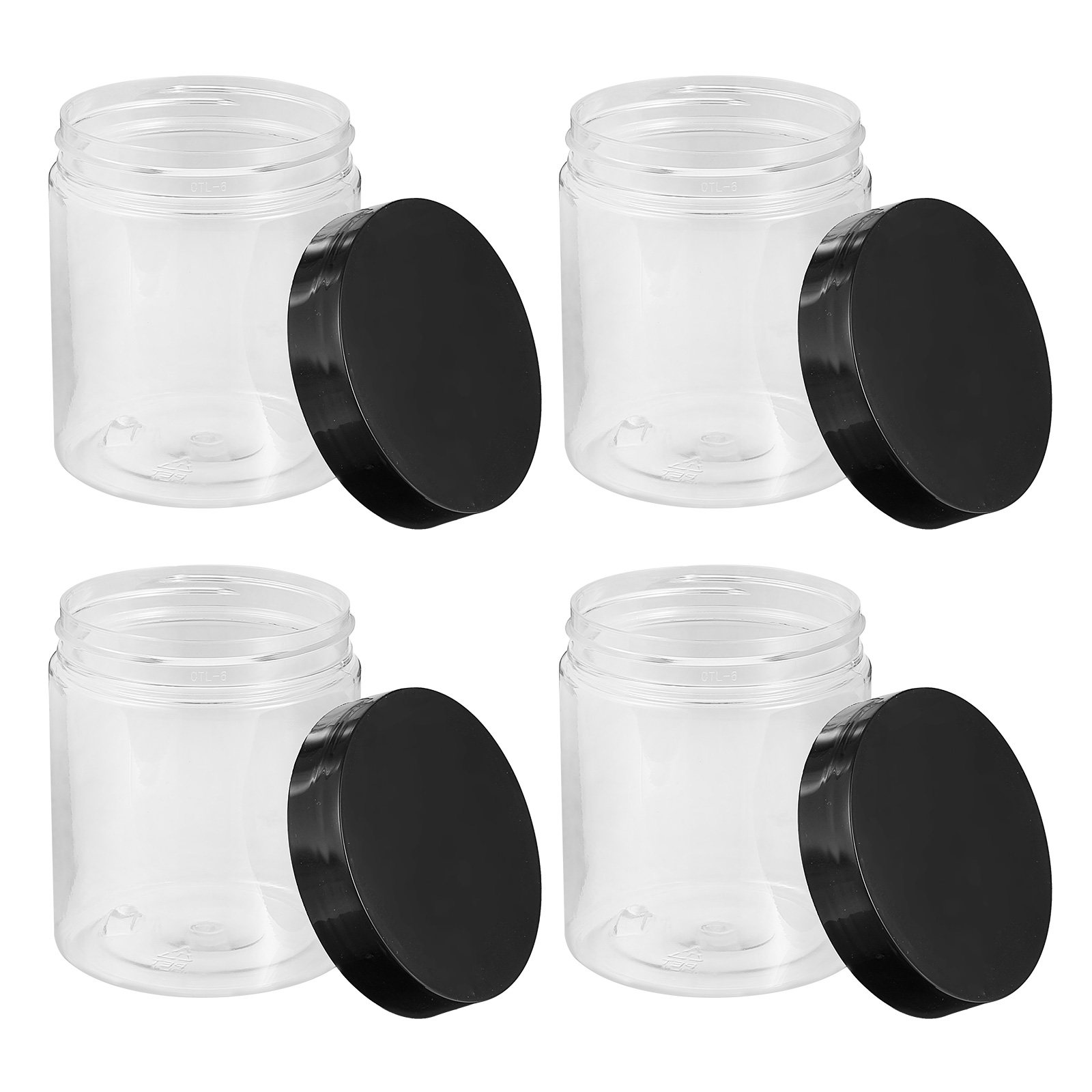 Food Storage Pantry - 12個入り透明プラスチック保存容器 密閉容器 食品保存オーガナイザー キッチンパントリー キャンディー・穀物・ナッツホルダー