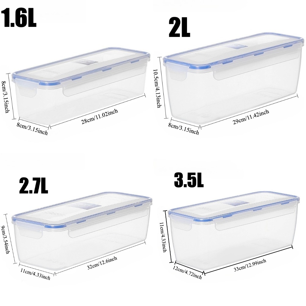 食品保存容器、気密漏れ防止ライスシリアルボックス、BPAフリ - Food Storage Boxes With Lids のレビューと価格
