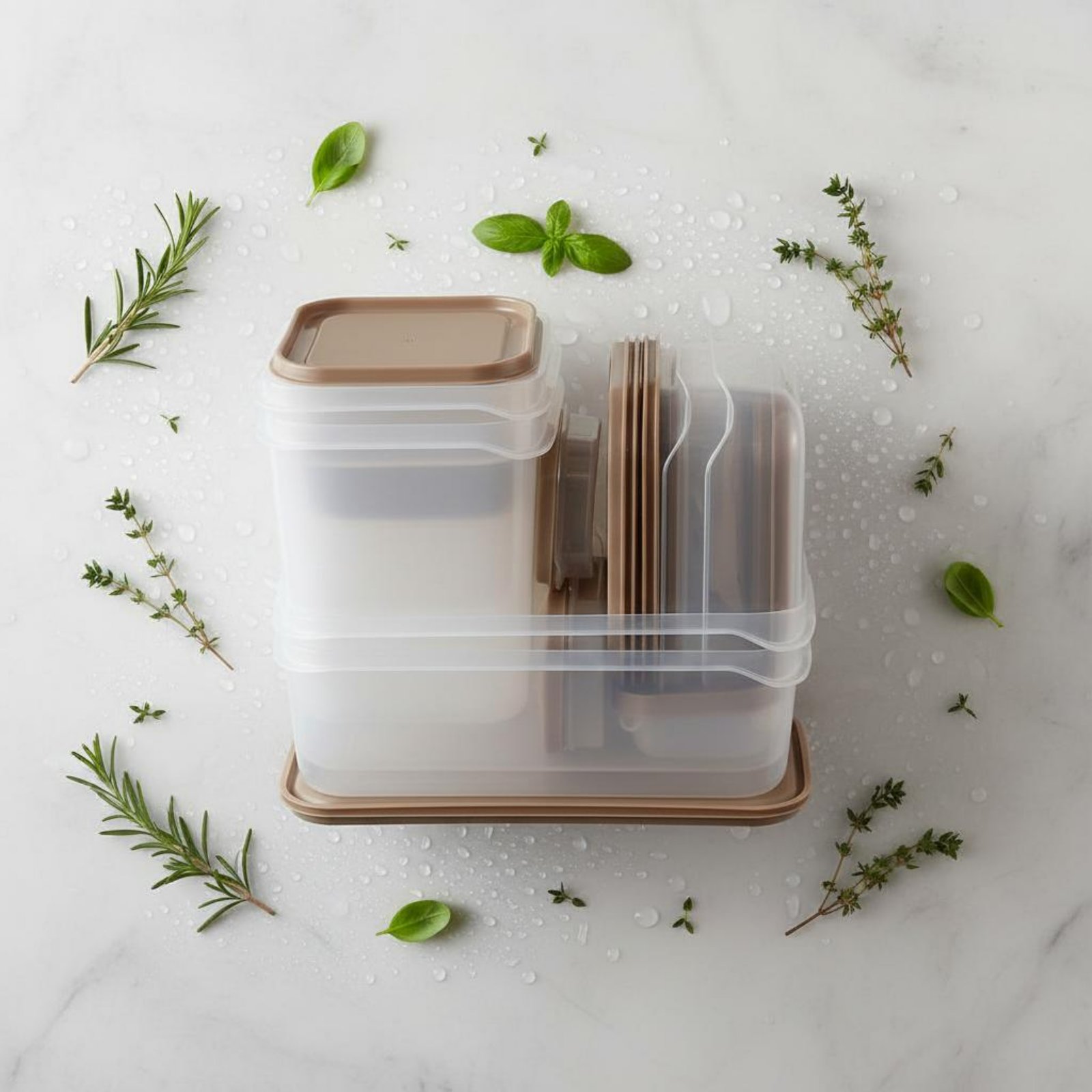17個入り冷蔵庫収納ボックスセット、漏れ防止プラスチック食品 - Food Storage Boxes With Lids のレビューと価格