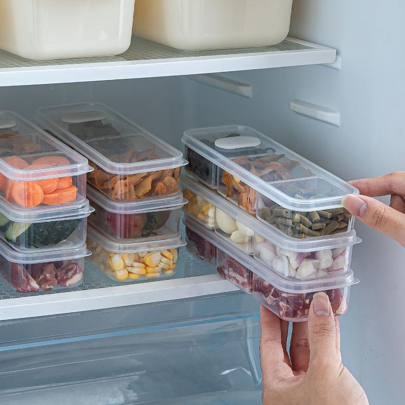 積み重ね可能な冷蔵庫・冷凍庫用オーガナイザー 1個入り 正方 - Food Storage Pantry のレビューと価格