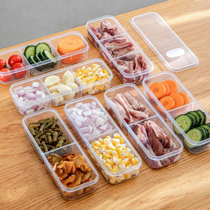 積み重ね可能な冷蔵庫・冷凍庫用オーガナイザー 1個入り 正方 - Food Storage Pantry のレビューと価格