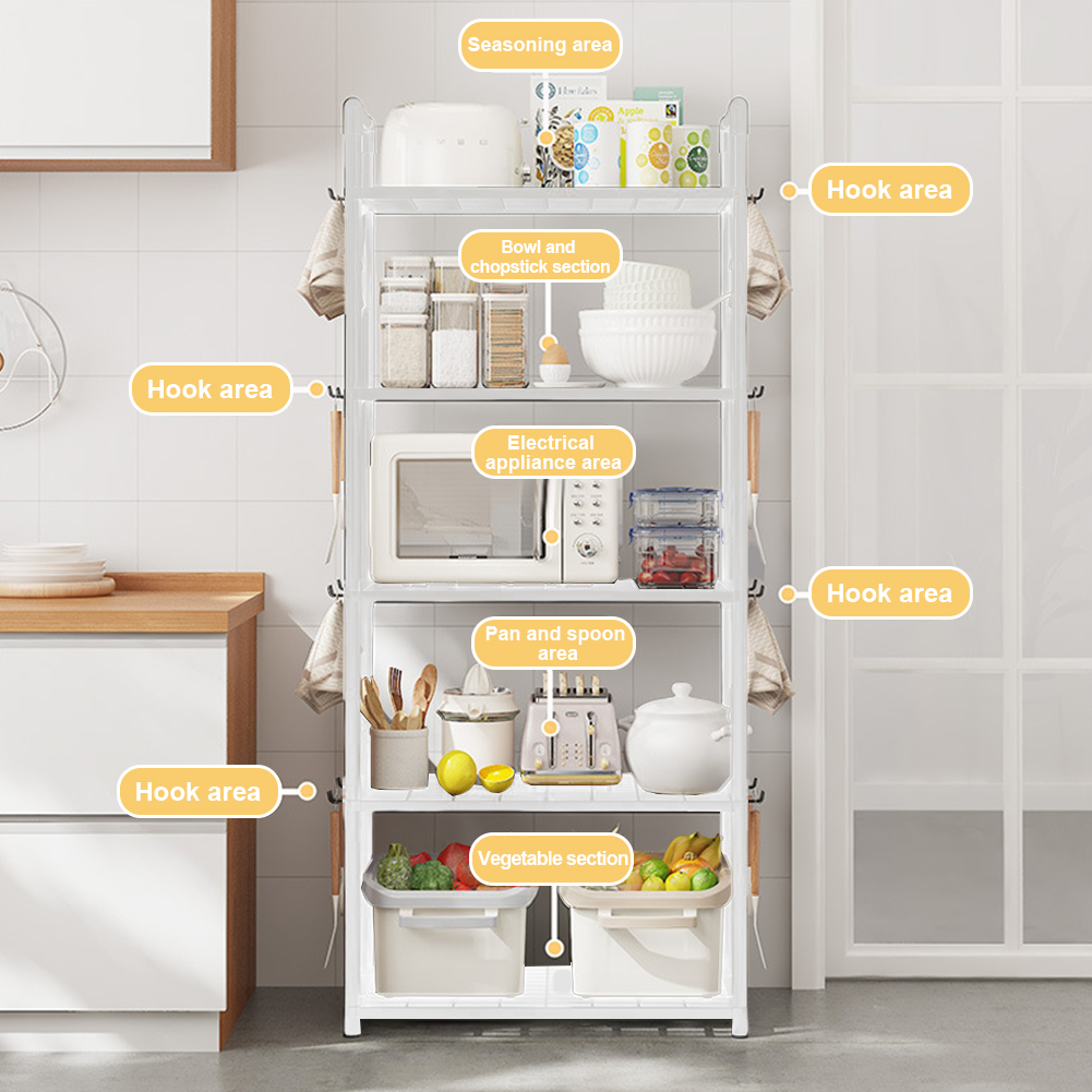 5段シェルフユニット、頑丈な収納棚、調節可能な収納ラック、耐 - Food Storage Shelving のレビューと価格