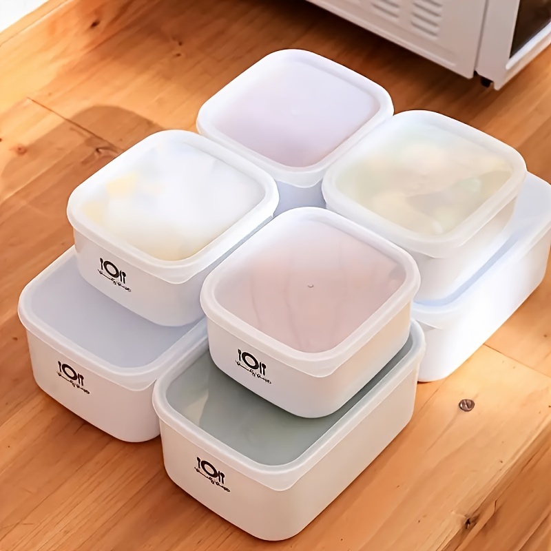 食品グレードの長方形プラスチック製ランチ弁当箱、蓋付き密閉保 - Food Storage Boxes With Lids のレビューと価格