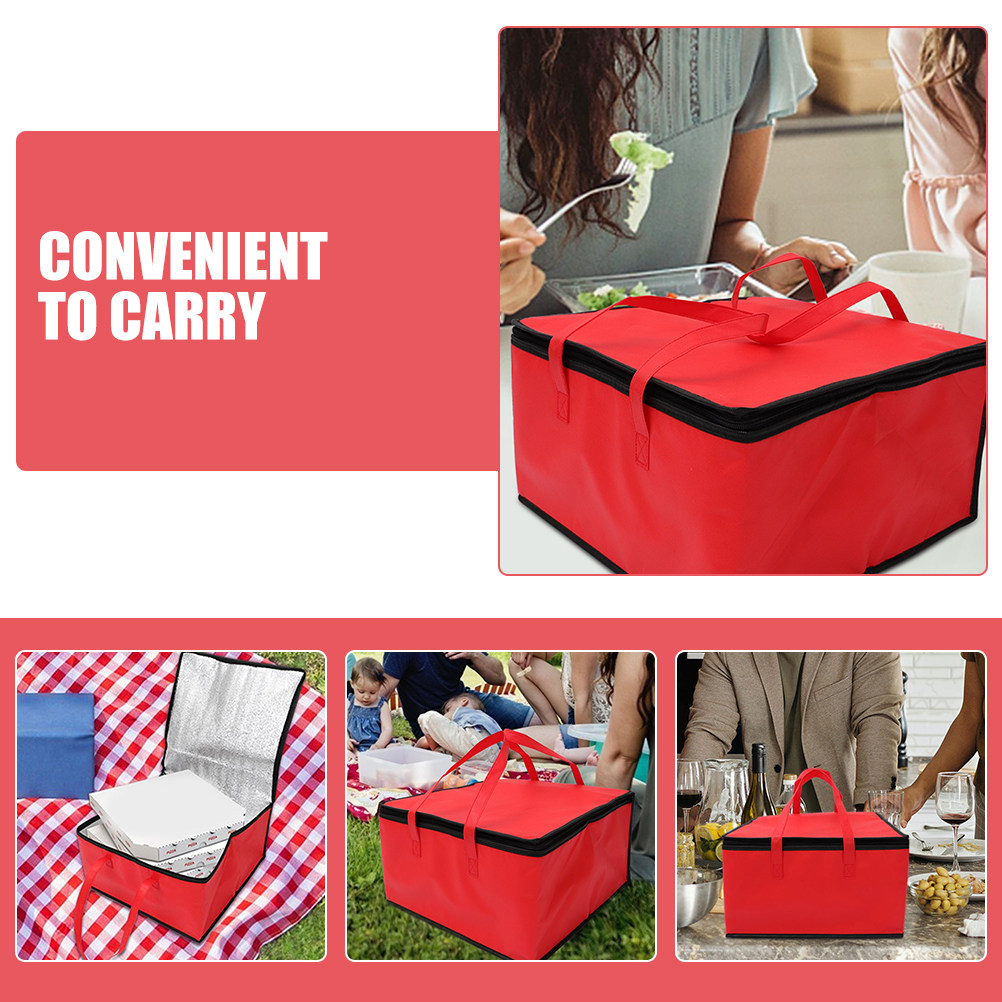 2個入り食品保存バッグ 保温トラベルクーラーバッグ ケータリ - Portable Food Warmer のレビューと価格