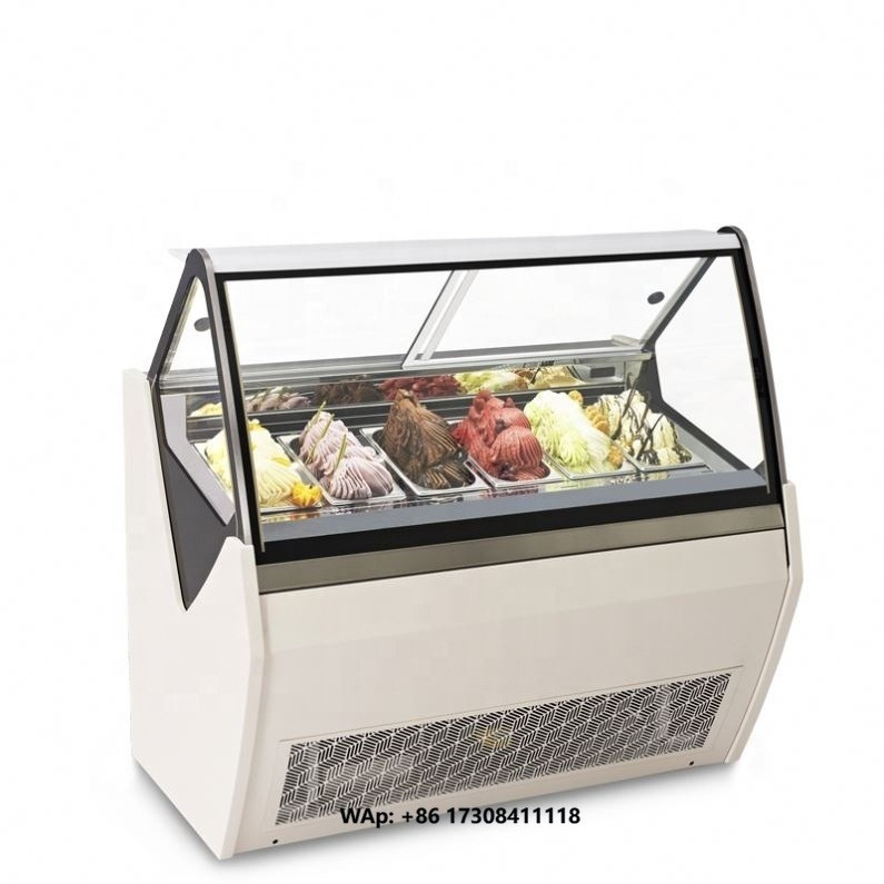 没入型ガラス扉付きチェスト型ディスプレイ冷凍庫、アイスクリー - Food Storage Glass のレビューと価格