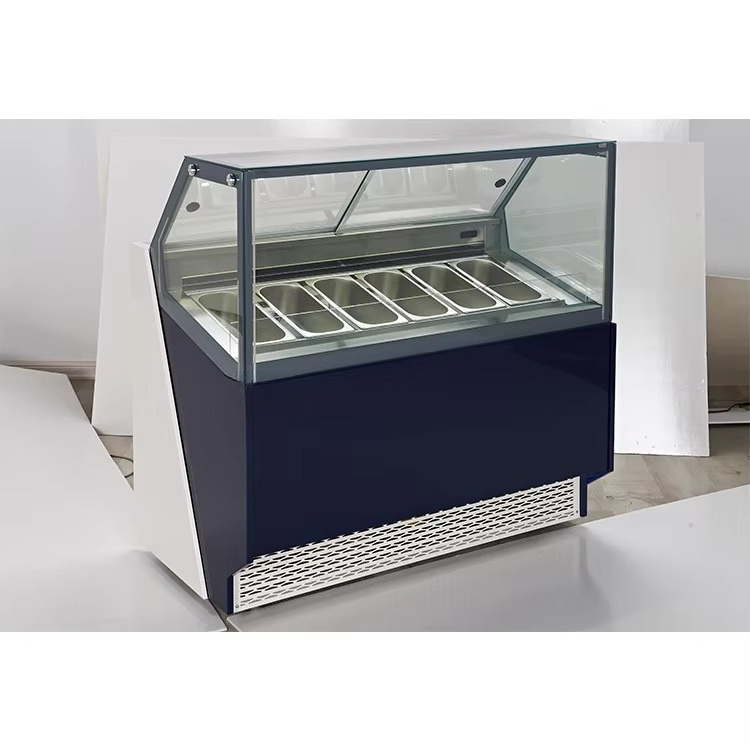 没入型ガラス扉付きチェスト型ディスプレイ冷凍庫、アイスクリー - Food Storage Glass のレビューと価格