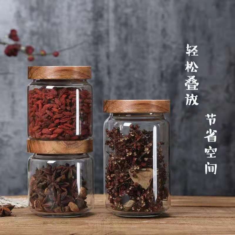 丸いガラス管ジャーacia,ガラスの瓶,密閉されたガラスの瓶 - Food Storage Youtube のレビューと価格