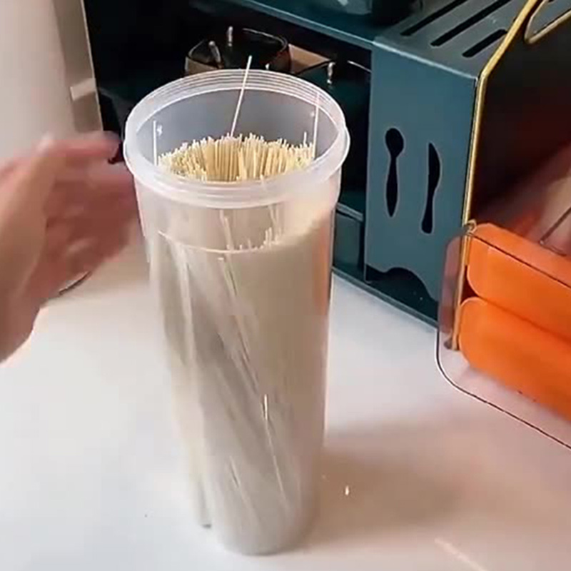 食品グレードプラスチック製麺収納缶 密閉キッチン食品容器 定 - Food Storage Pantry のレビューと価格