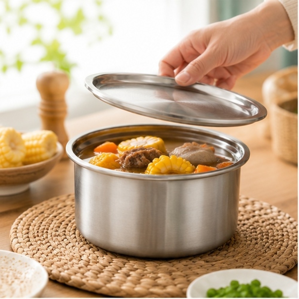 304ステンレス鋼製蓋付きラメキン、蒸し卵、ベビーフードボウ - Storage Food Prep のレビューと価格