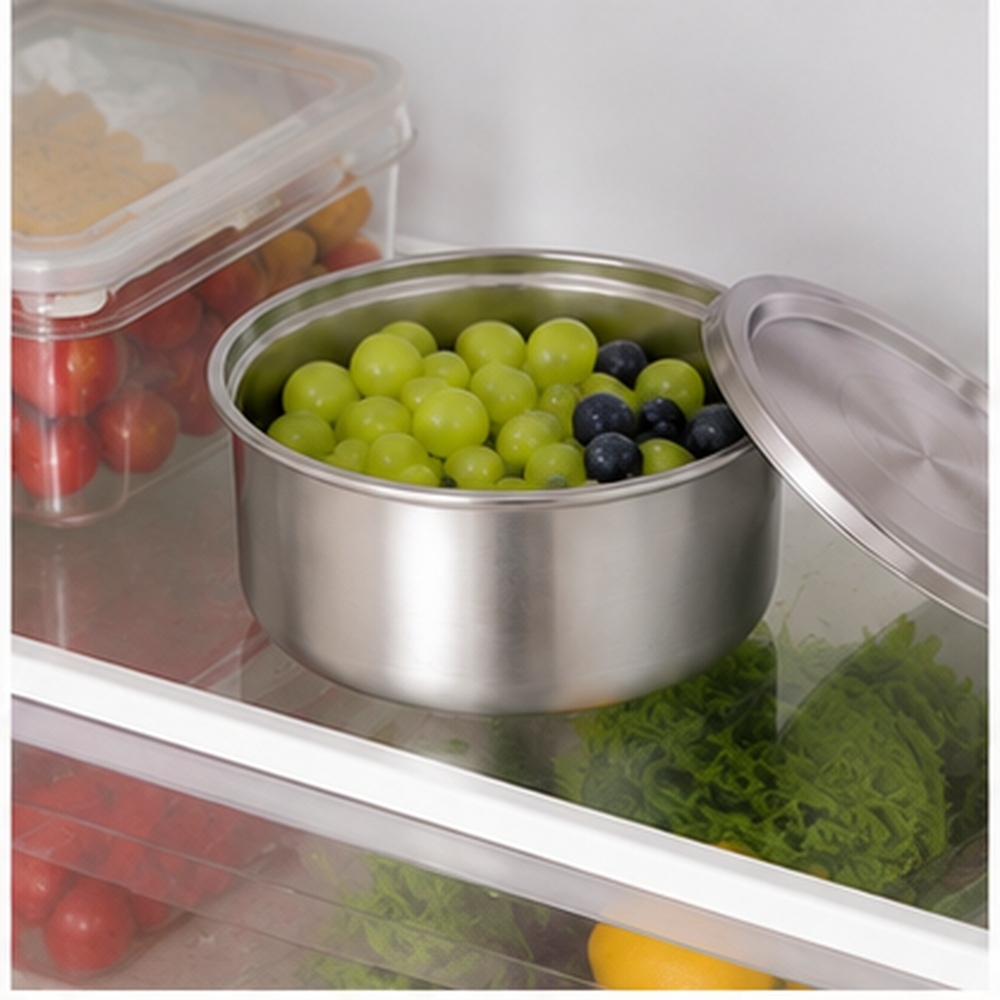 304ステンレス鋼製蓋付きラメキン、蒸し卵、ベビーフードボウ - Storage Food Prep のレビューと価格