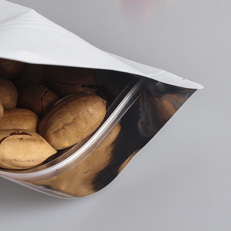 100 個卸売スタンドアップホワイトペーパージップロックバッ - Lock And Lock Food Storage のレビューと価格
