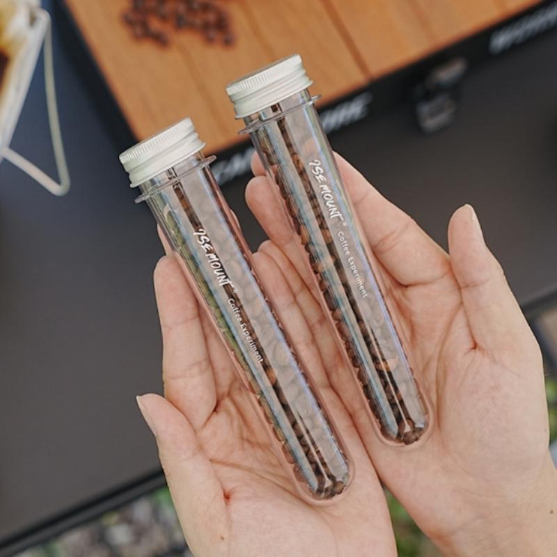 アルミツール付きコーヒー豆保存チューブ、瓶詰めチューブ、穀物 - Food Storage Youtube のレビューと価格