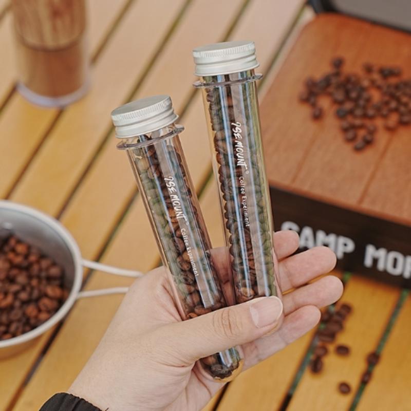 アルミツール付きコーヒー豆保存チューブ、瓶詰めチューブ、穀物 - Food Storage Youtube のレビューと価格