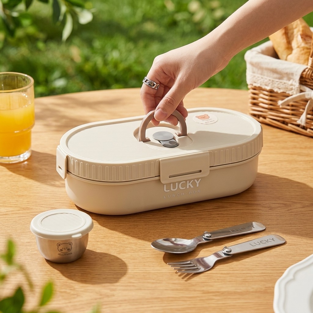 電子レンジ対応 304ステンレス製弁当箱セット 漏れ防止 ポ - Storage Food Prep のレビューと価格