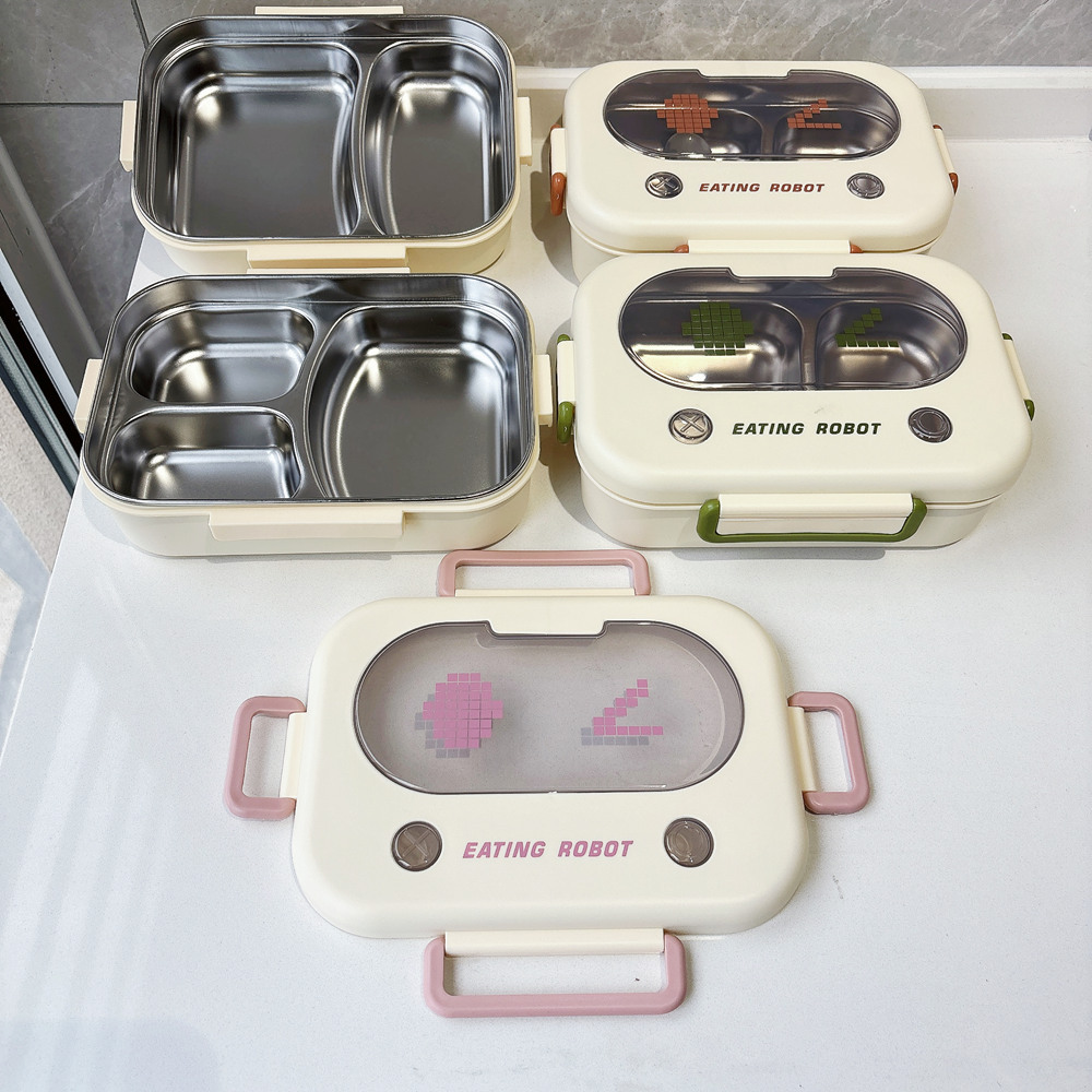 保温弁当箱ステンレス鋼ランチコンテナ漏れ防止食品保存オーガナ - Portable Food Warmer のレビューと価格