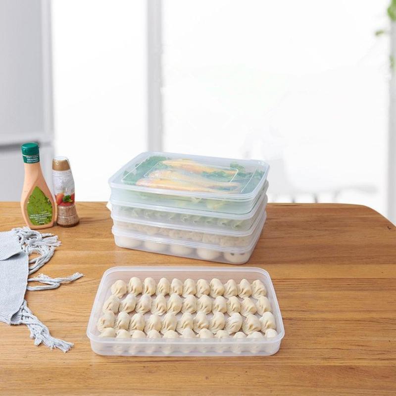 新製品・キッチン収納ボックス 冷蔵庫オーガナイザー 透明食品 - Food Storage Meals のレビューと価格