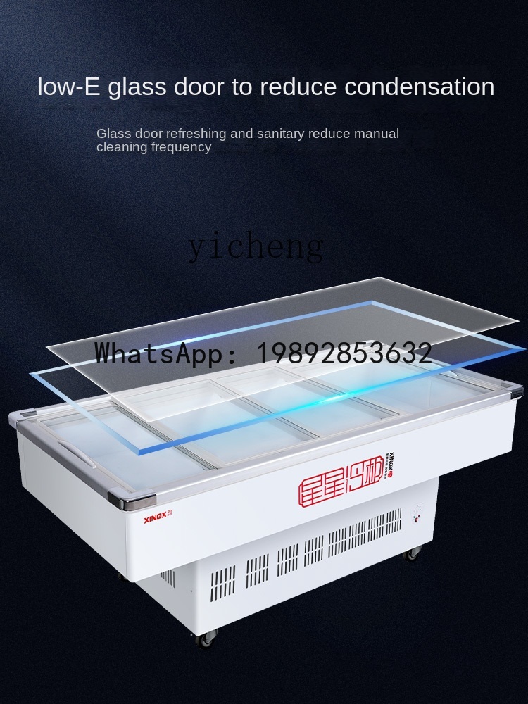 ZSG業務用水平型シーフード陳列棚冷凍庫BBQ串鮮度保持食品 - Food Storage In Cabinets のレビューと価格