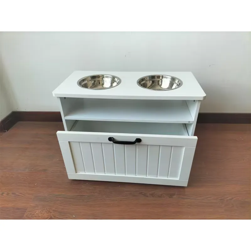 モダンな5Lステンレス製マグネット式ドア付きドッグフード収納 - Food Storage In Cabinets のレビューと価格