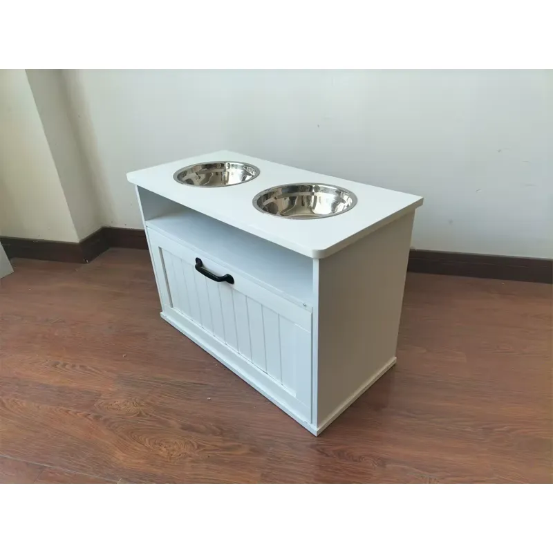 モダンな5Lステンレス製マグネット式ドア付きドッグフード収納 - Food Storage In Cabinets のレビューと価格