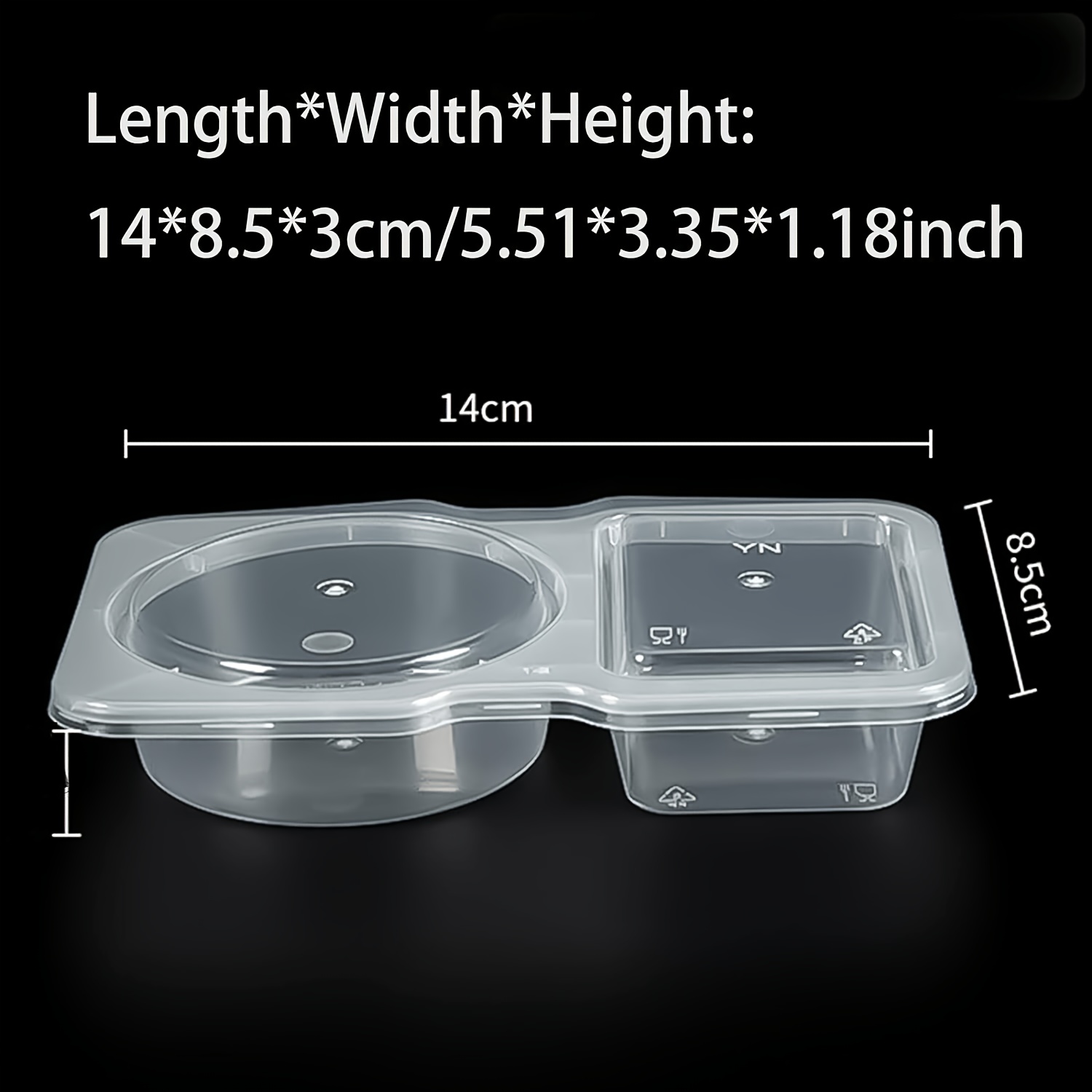 10個入り食品保存容器 蓋付き 漏れ防止 スタッカブル フリ - Food Storage Boxes With Lids のレビューと価格