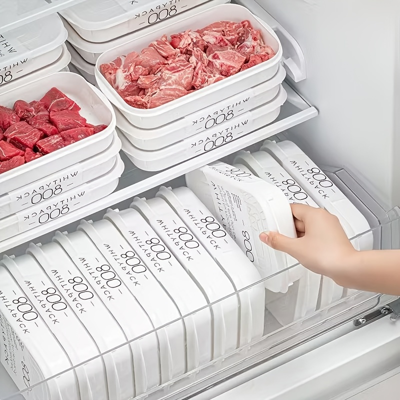 10個入り再利用可能スタッカブル食品保存容器セット 5つの容 - Food Storage Boxes With Lids のレビューと価格