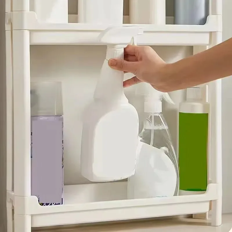 1PC ホーム省スペース狭いラックキッチン収納トロリー浴室の - Food Storage Shelving のレビューと価格