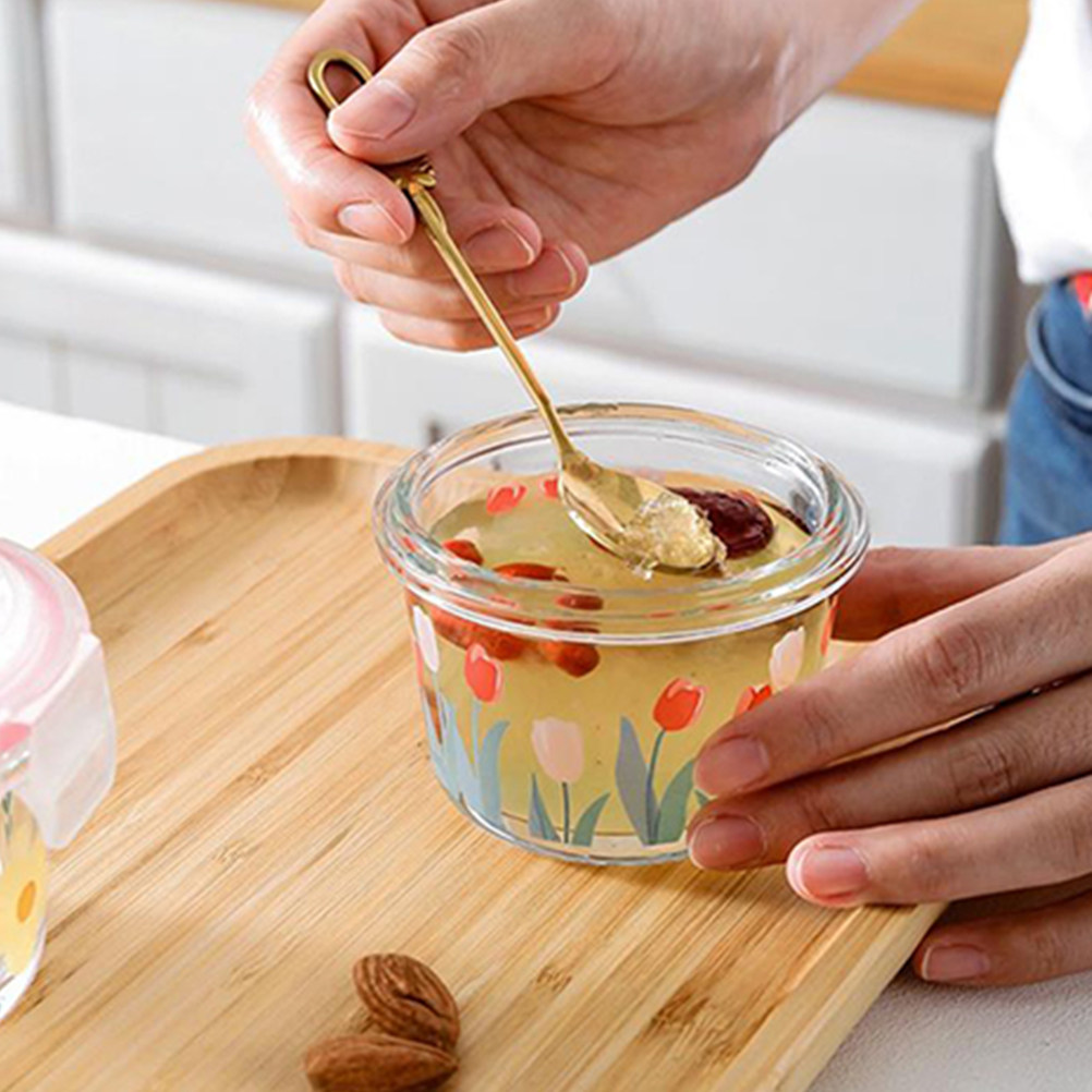 130ml 透明ガラス製食品保存容器 密閉型スナック容器 家 - Food Storage Pantry のレビューと価格