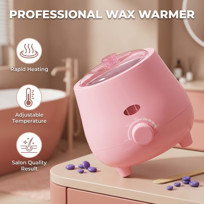 携帯用ピーチピンクワックスウォーマー（脱毛用）- 30秒速熱 - Portable Food Warmer のレビューと価格