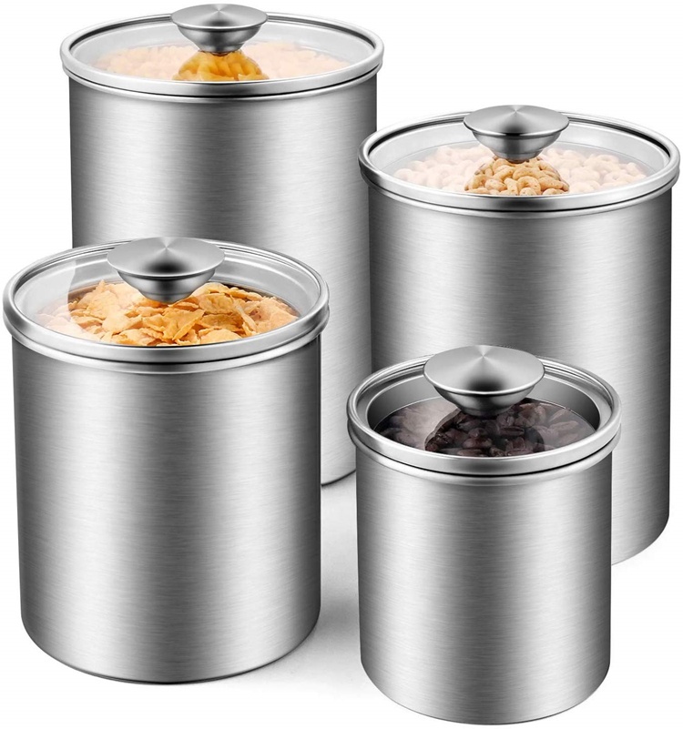 食品保存容器 茶葉 コーヒー 砂糖 小麦粉 密閉 キッチン  - Food Storage Glass のレビューと価格
