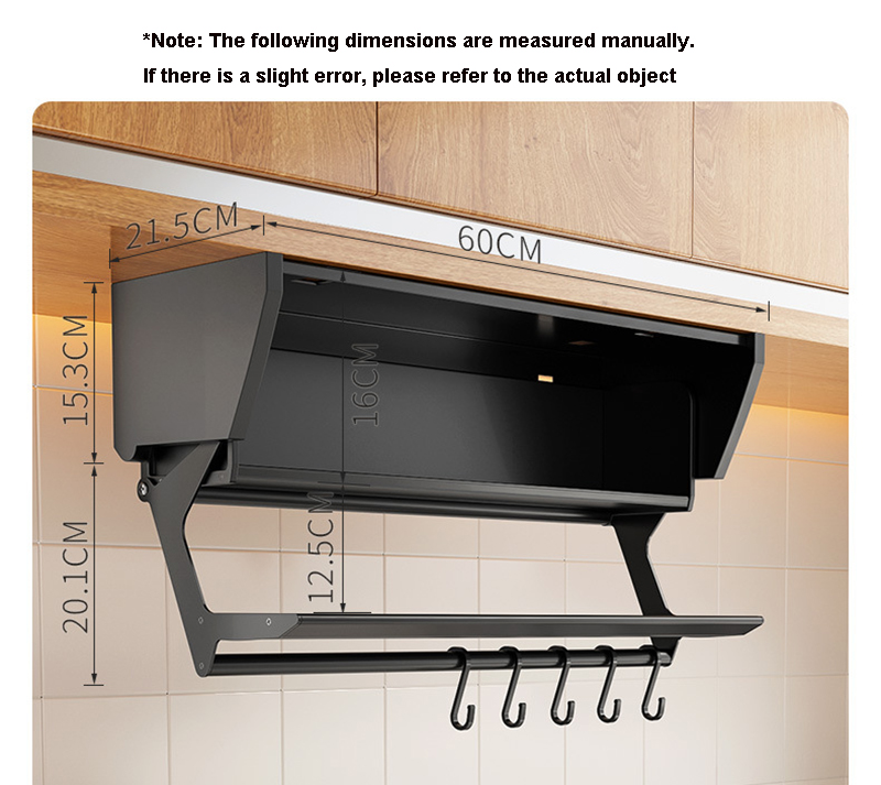 キッチンプルダウン折りたたみ調味料収納棚スペースアルミ壁掛け - Food Storage Shelving のレビューと価格