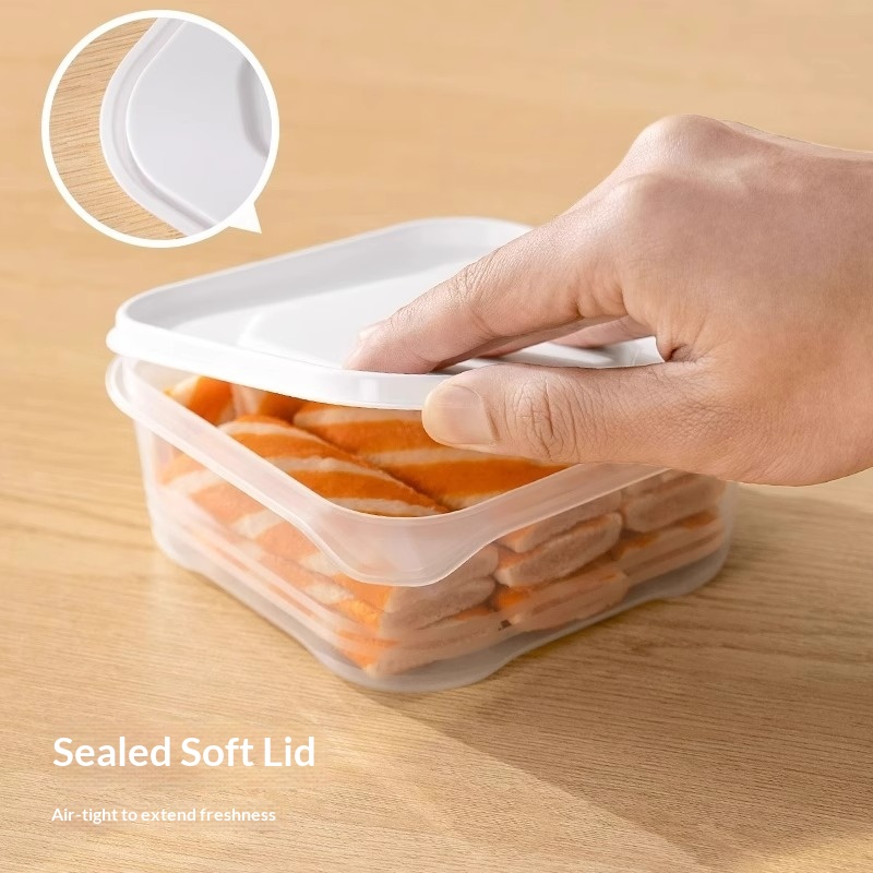 2000ml冷蔵庫用冷凍肉鮮度保持ボックス、耐冷プラスチック - Food Storage Boxes With Lids のレビューと価格