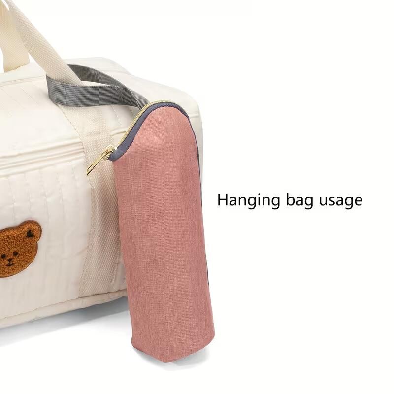 ポータブル哺乳瓶断熱バッグ、ジッパー付き保温ボトルポーチ、新 - Portable Food Warmer のレビューと価格