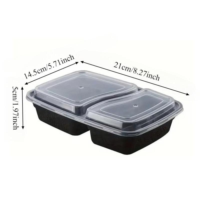 10 セット使い捨て食品ボックス蓋付き電子レンジ食品保存ボッ - Food Storage Jar Set のレビューと価格