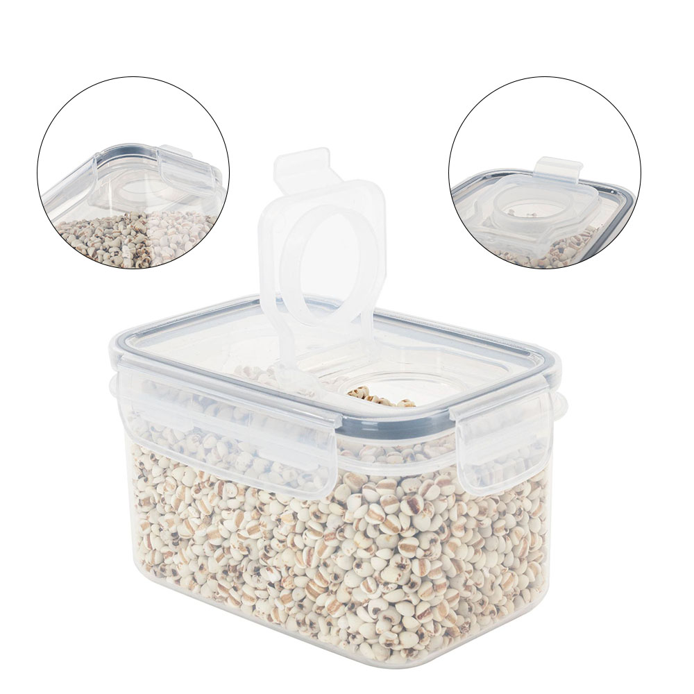 密封されたプラスチック食品収納ボックスシリアルキャンディ乾燥 - Food Storage Jar Set のレビューと価格