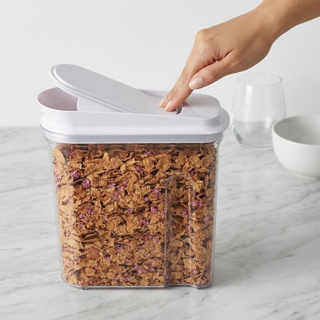 気密食品保存容器 パントリー用 透明プラスチック製 気密キッ - Food Storage Pantry のレビューと価格